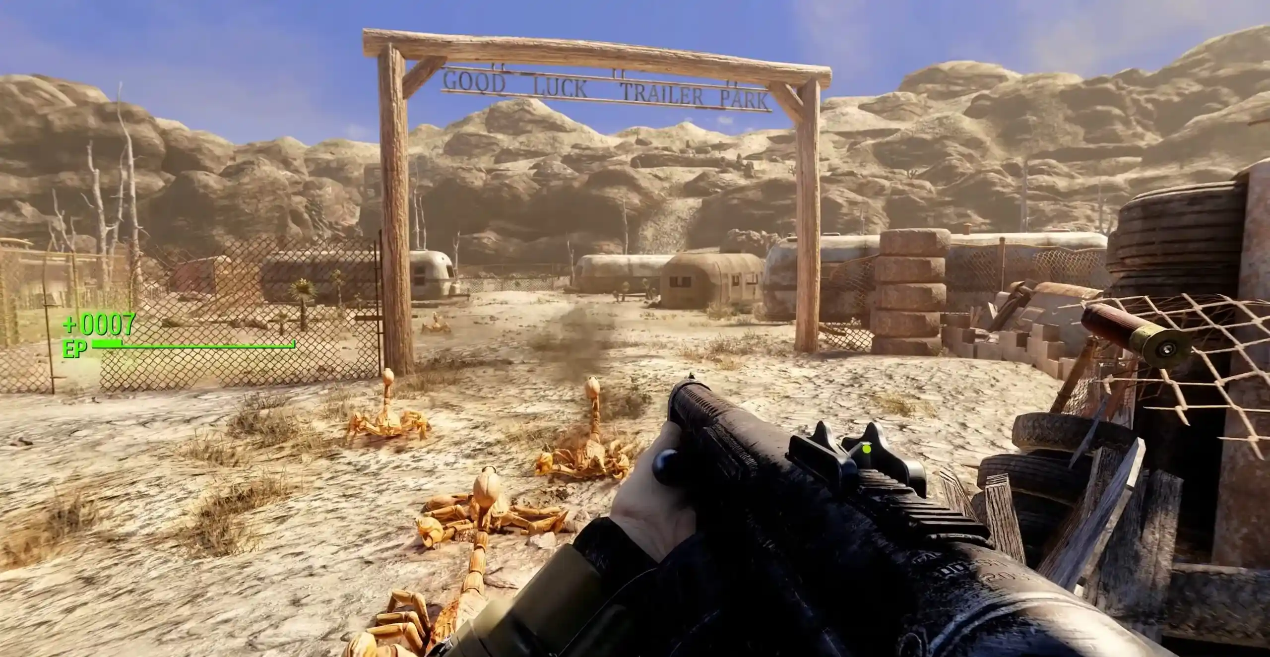 A atualização gratuita trouxe uma revolução visual para Fallout: New Vegas
