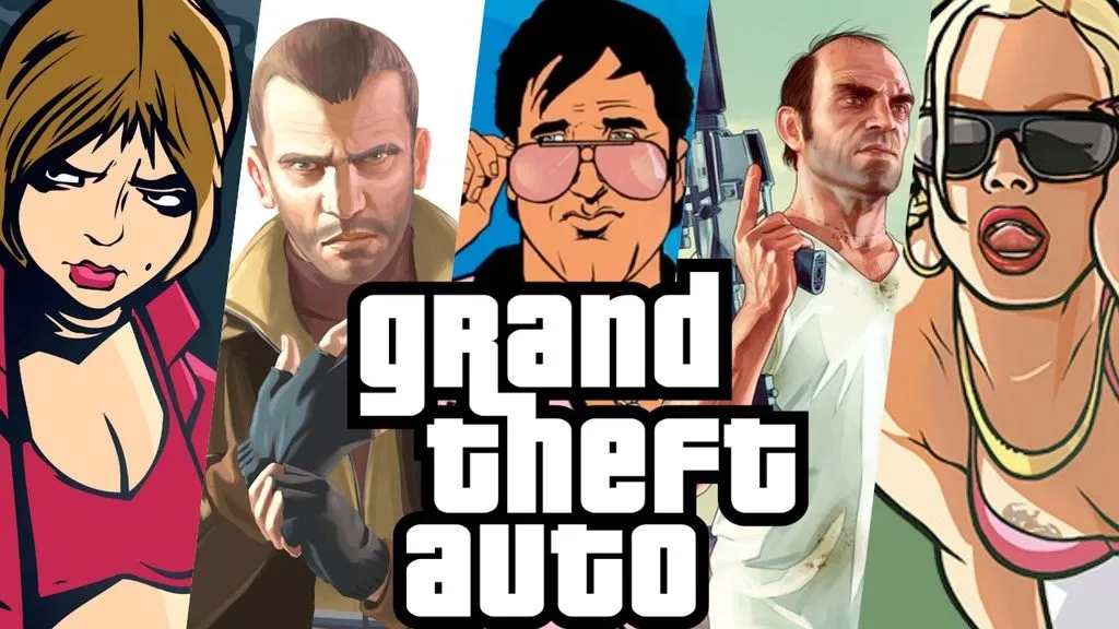 A História dos Jogos da Série Grand Theft Auto em ordem cronológica