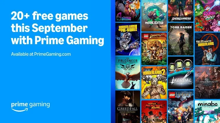 Amazon Prime Gaming oferece 26 jogos em setembro Incluindo Shadow of Mordor e Borderlands 2