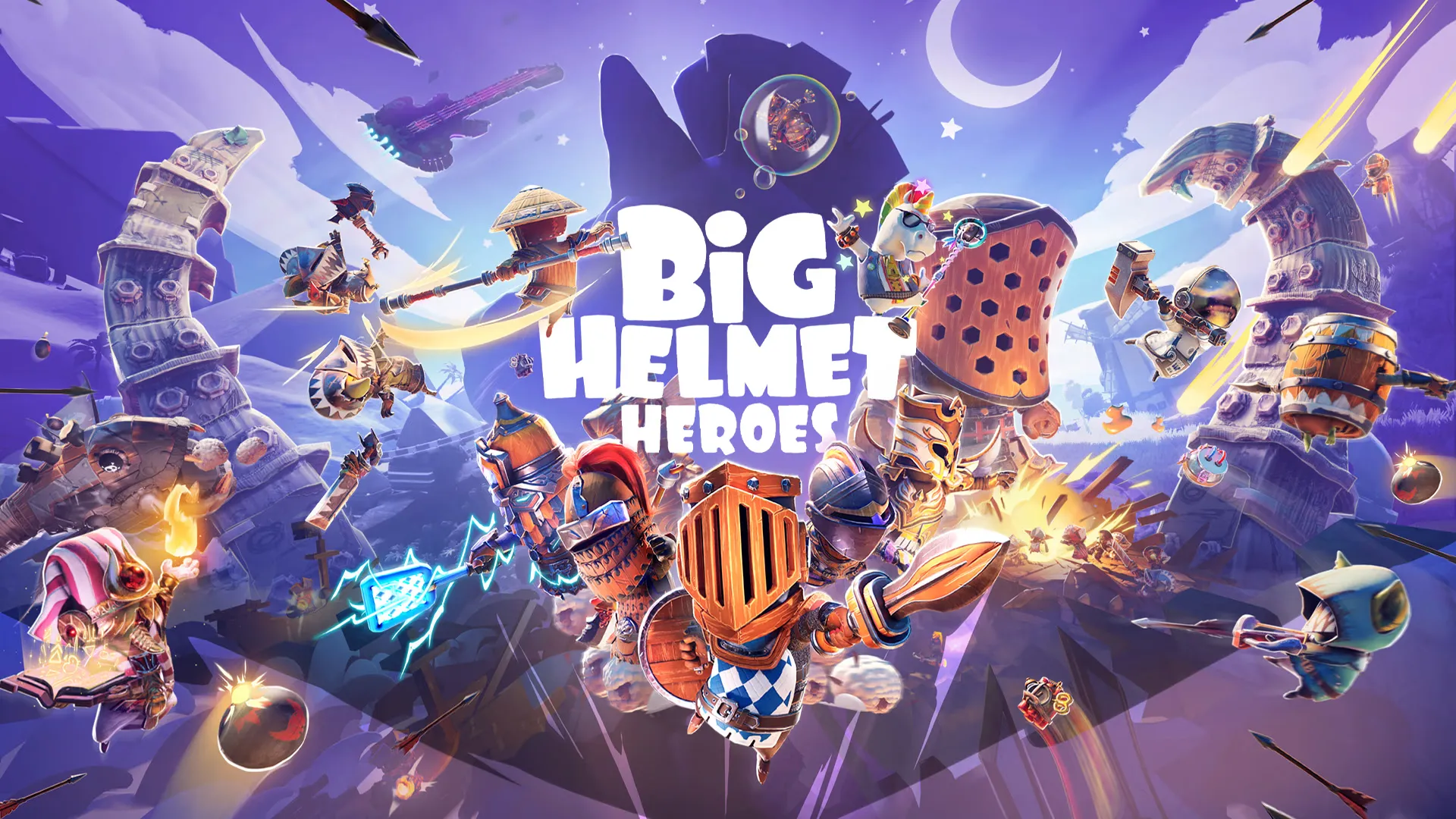Big Helmet Heroes traz diversão em cada combate de ação rápida