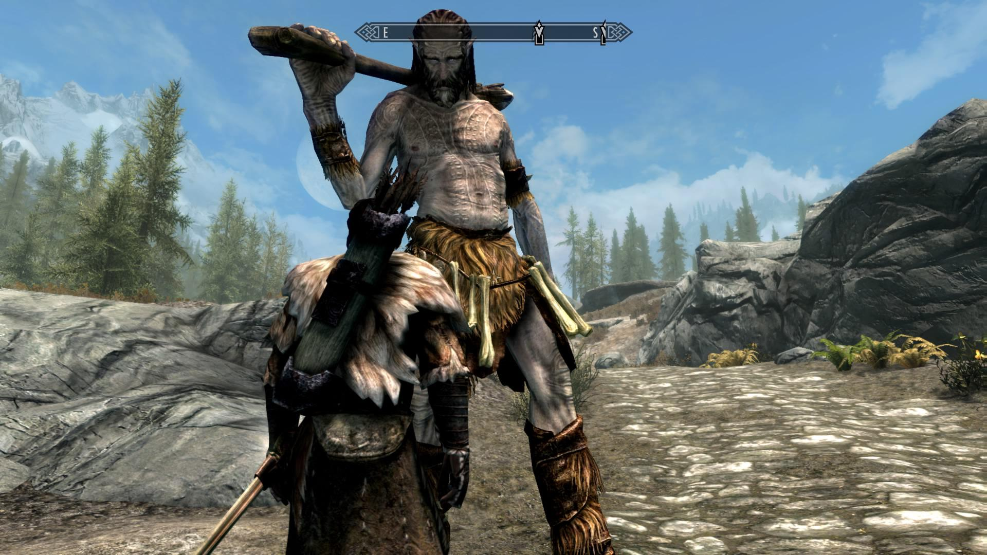 Como os Gigantes de Skyrim influenciam a mitologia de Tamriel
