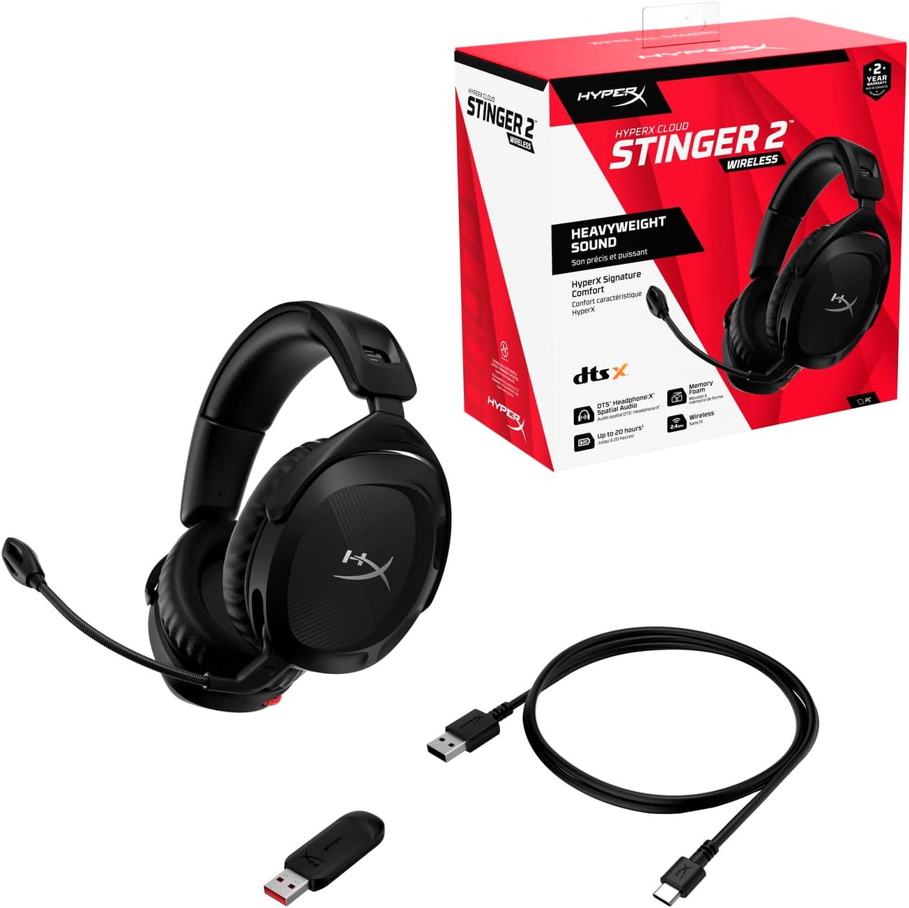 Headset Gamer HyperX Cloud Stinger 2 Wireless