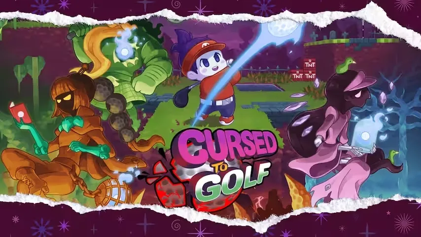 Jogo indie Cursed to Golf está de graça em evento da Epic Games