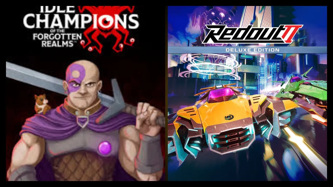 Jogos grátis da Epic Games: Idle Champions of the Forgotten Realms e Redout 2