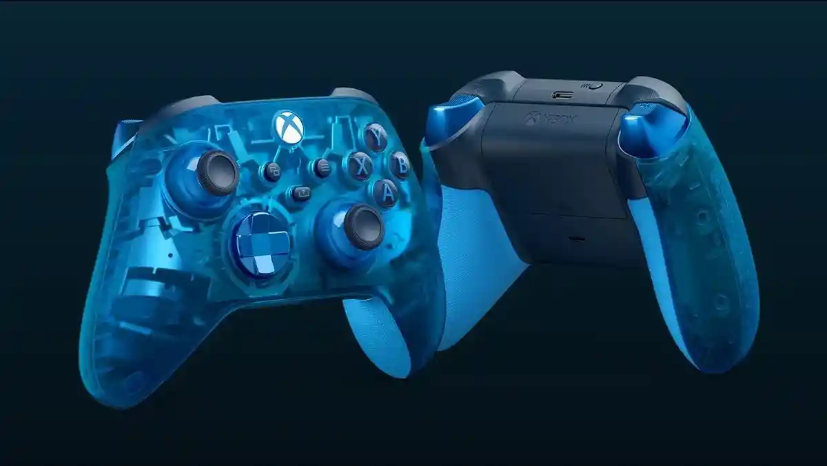 Microsoft lança controle para Xbox transparente com design futurista e embalagem ecológica