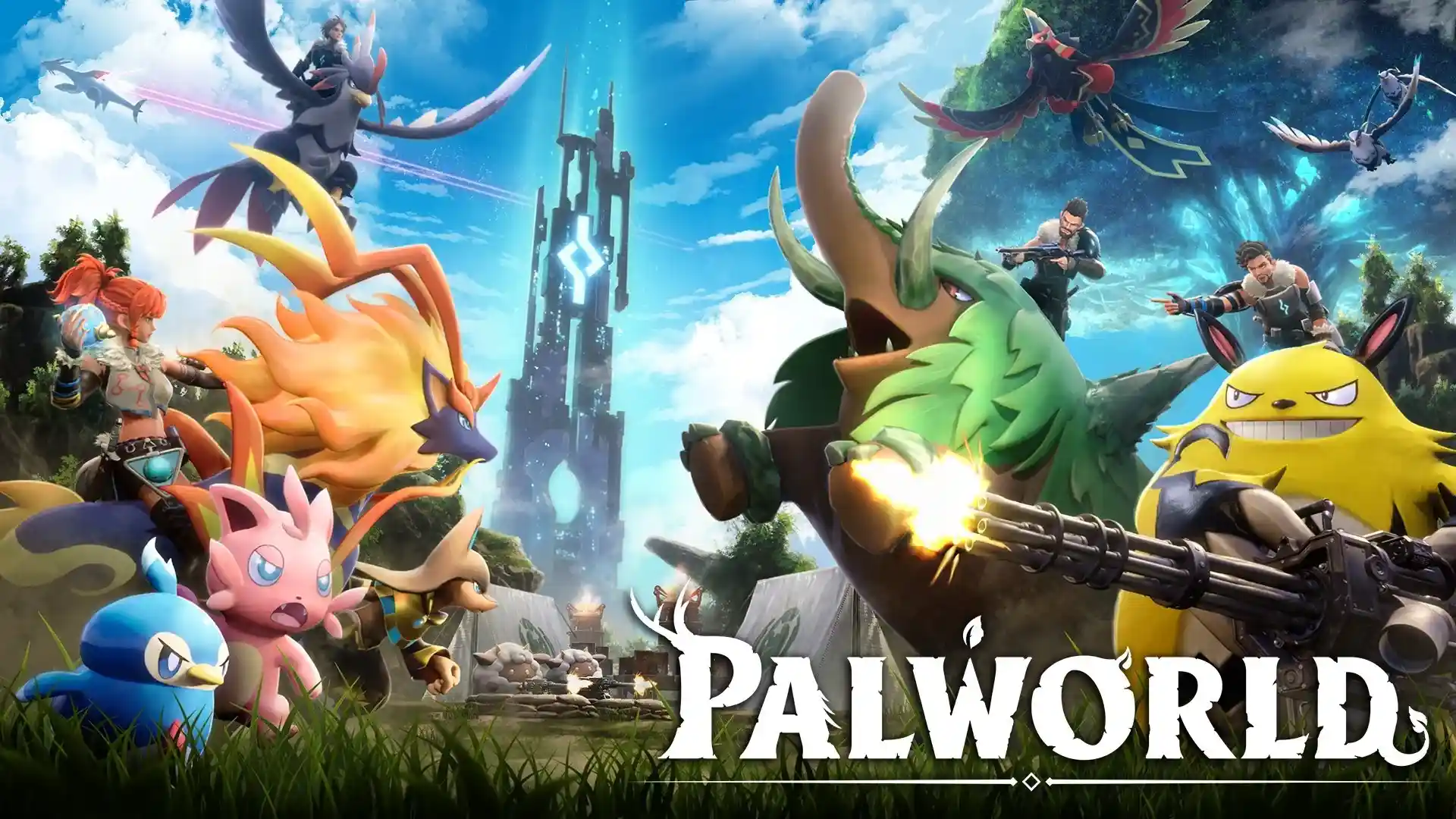 Palworld apelidado de Pokémon com armas estreia com pico de jogadores simultâneos na Steam