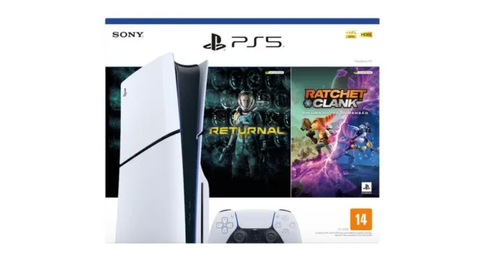 PS5 Slim com leitor de discos chega ao Brasil em bundle com dois exclusivos de PlayStation