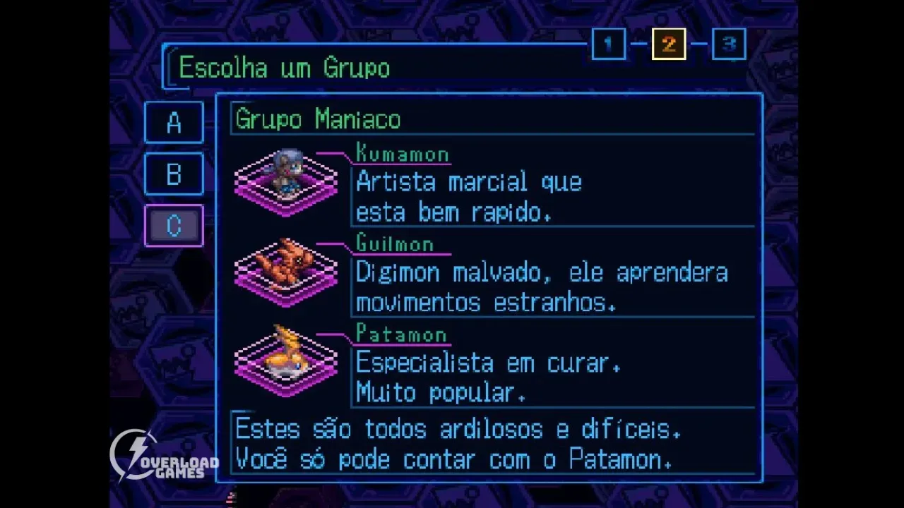 Detonado completo do jogo Digimon World 3