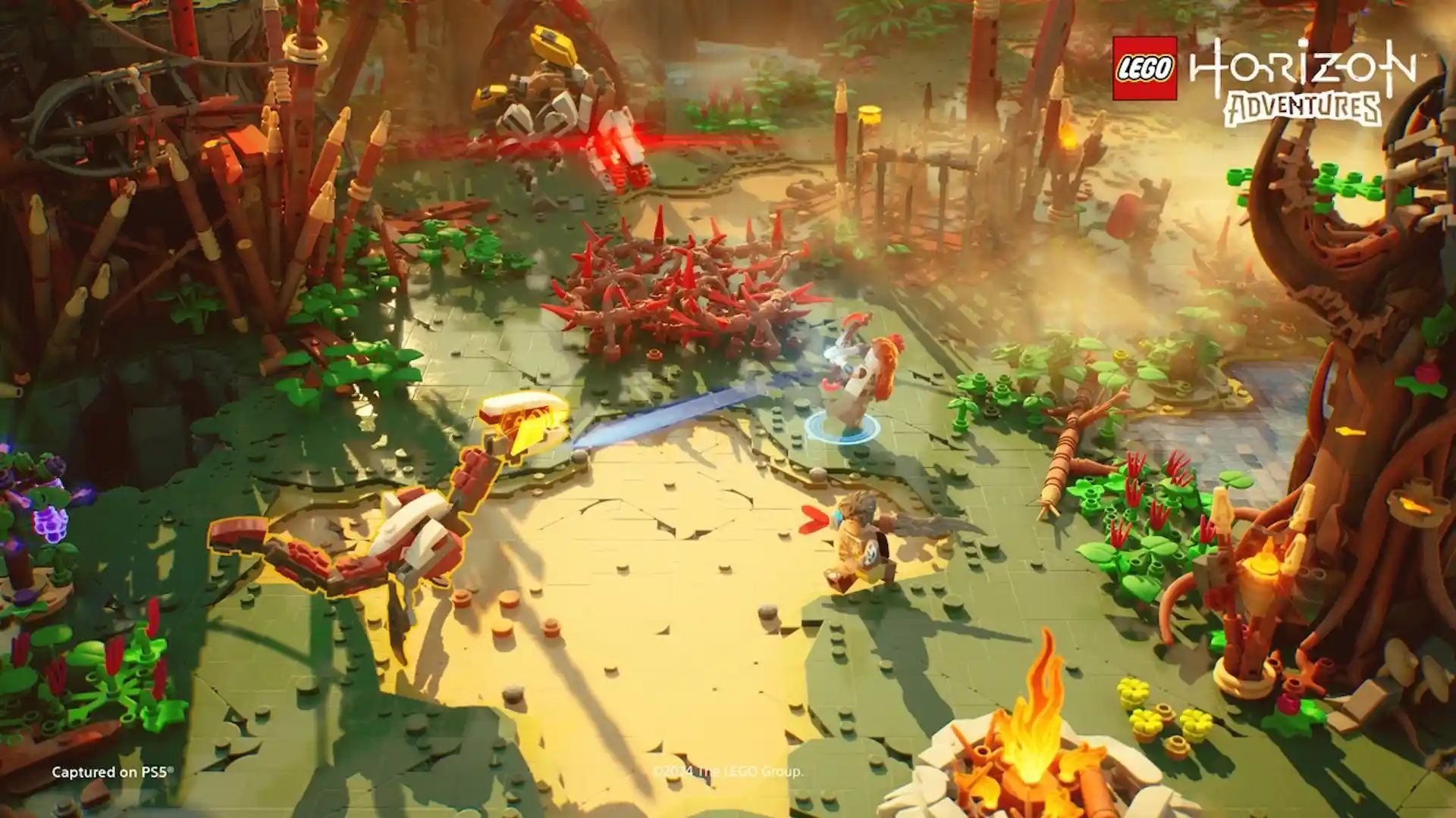 Estratégias e dicas para upar de nível rápido em LEGO Horizon Adventures