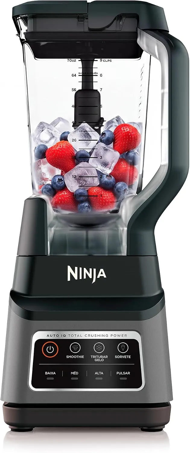 Ninja, Liquidificador, Standalone, 3 Lâminas para Maior Trituração, 110V