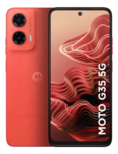 Smartphone Motorola Moto G35 5g - 256gb 4gb Ram+8gb Ram Boost e Camera