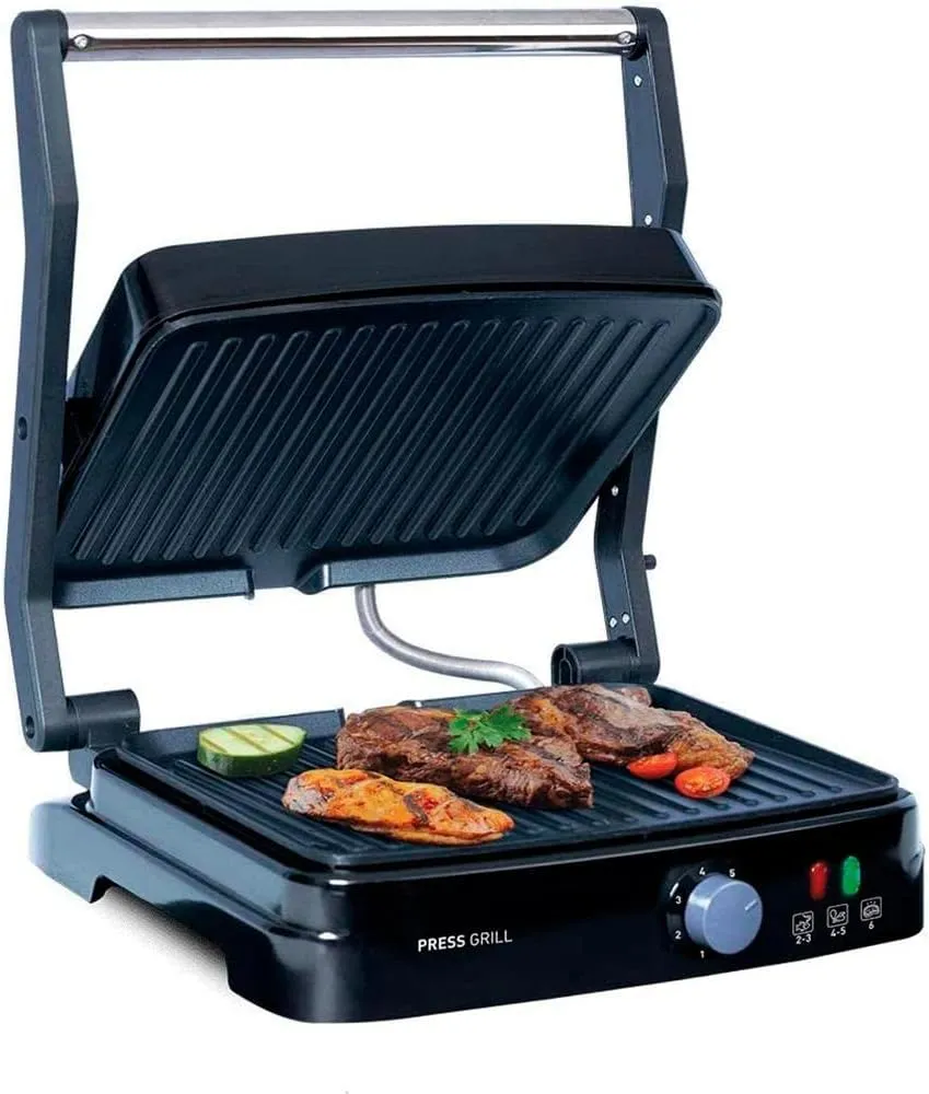 Grill Elétrico Mallory Asteria – Multifuncional, Placas Antiaderentes