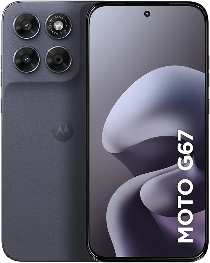 Smartphone Motorola Moto G67 5G - 256GB 4GB RAM + 8GB RAM Boost camera