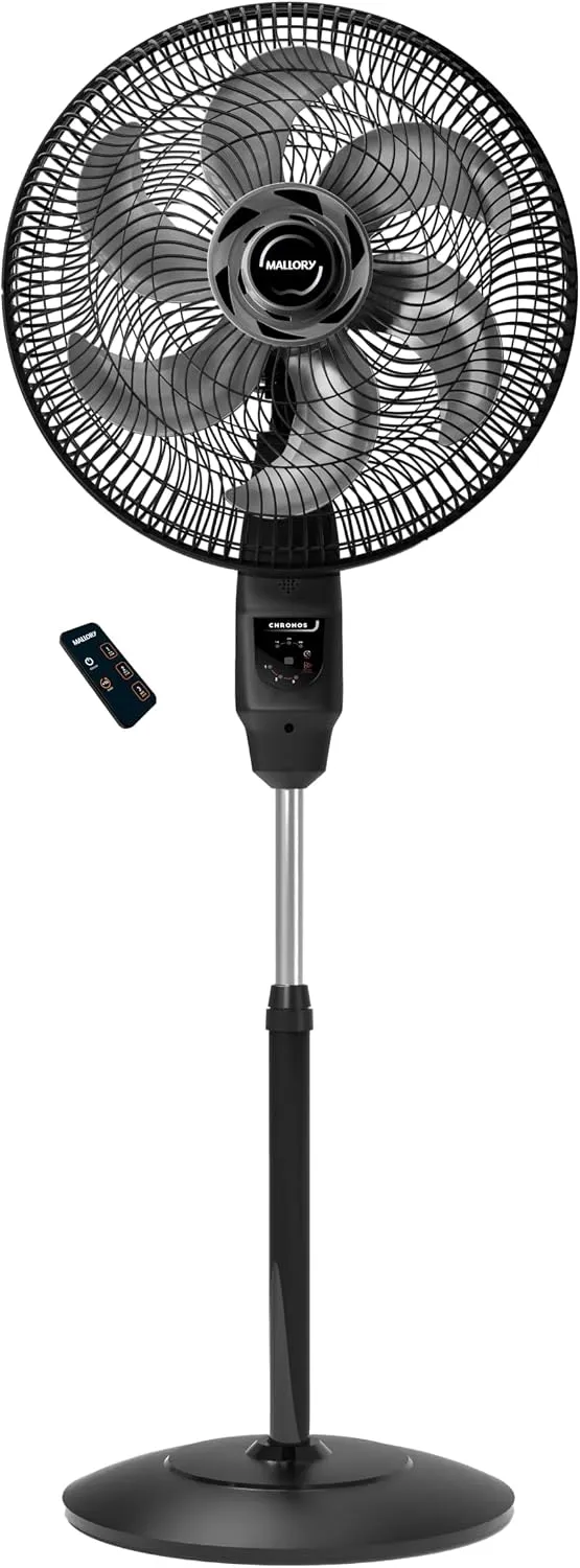 Ventilador de Coluna Mallory Chronos 140W, Silencioso, Com Controle