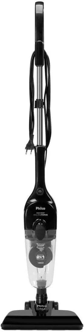 Aspirador de Pó Philco Vertical 2 em 1 1450w Preto Pas1600p - 220