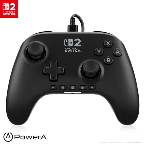 PowerA Controle Advantage com Fio para Nintendo Switch 2 - Preto