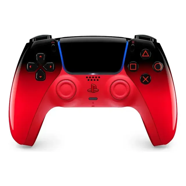 Controle Sem Fio Sony DualSense Hyperpop para PS5, Vermelho Techno Red
