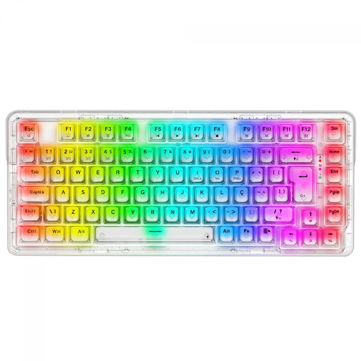 Teclado Gamer Mecânico Redragon ELF Pro RGB Wireless Bluetooth
