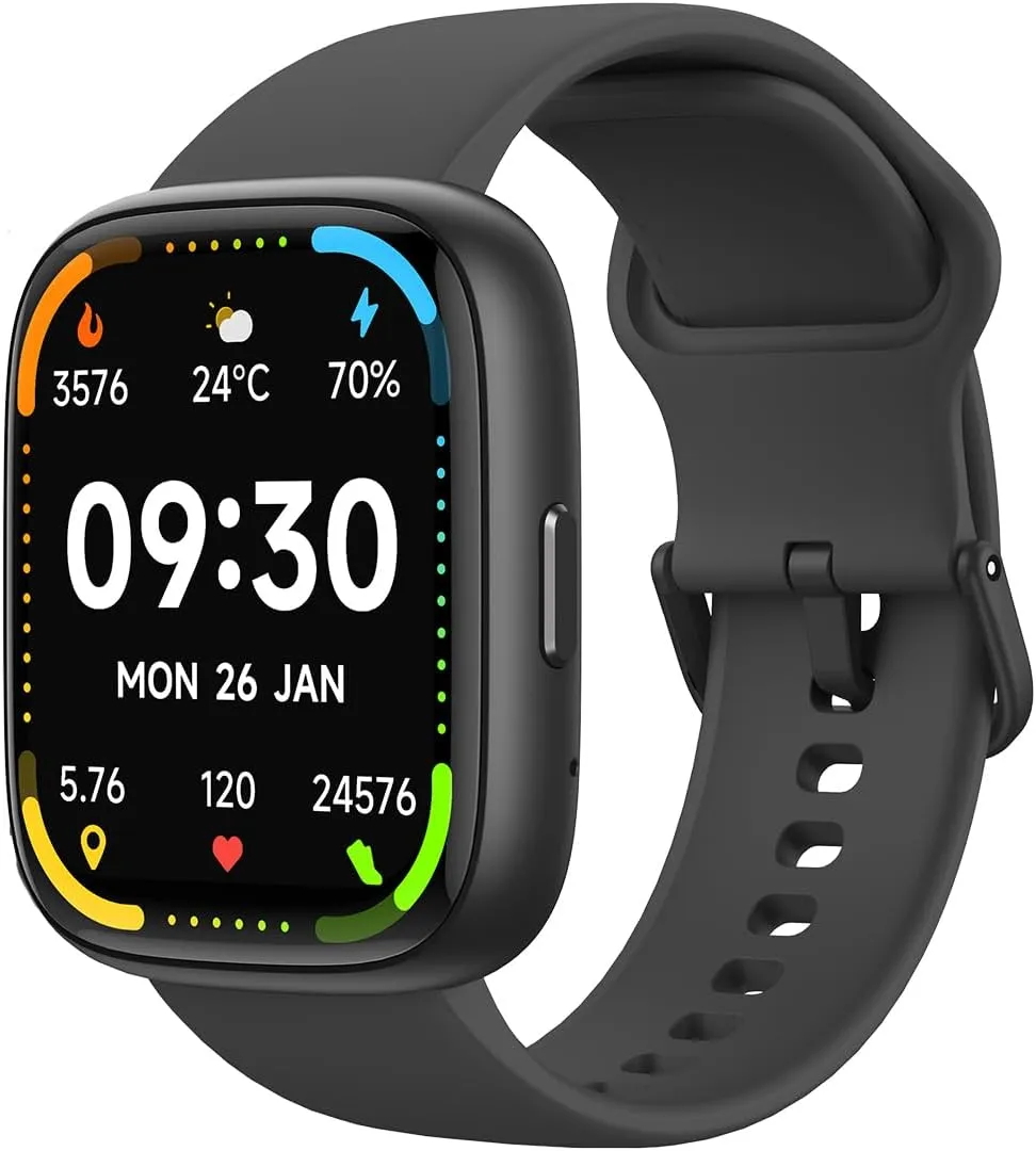 Bettdow SmartWatch, relogio smartwatch com Ecrã tátil e Alexa, à prova