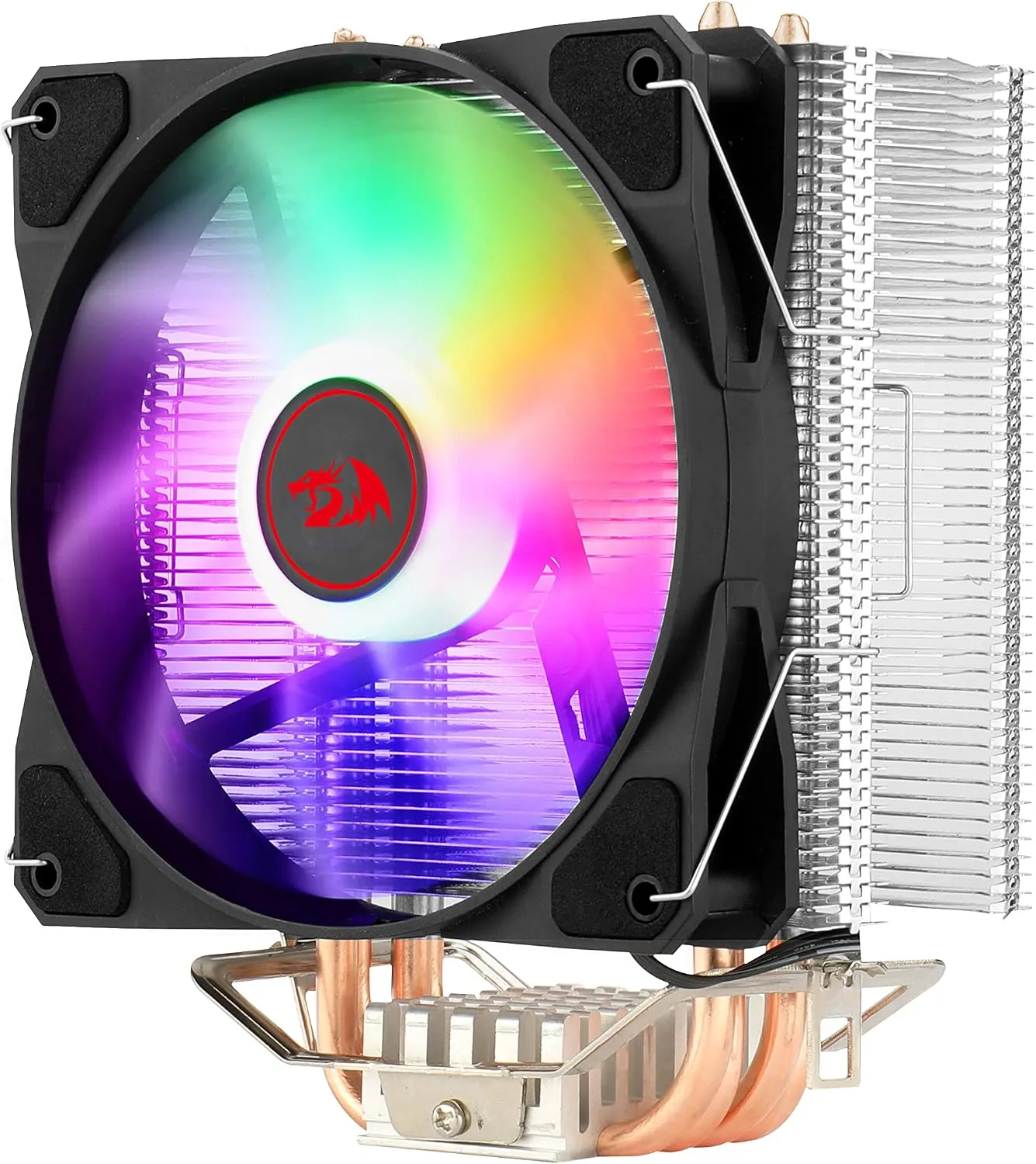 Aircooler Redragon Tyr Preto Iluminação Rainbow com Fan de 120mm CC-9104
