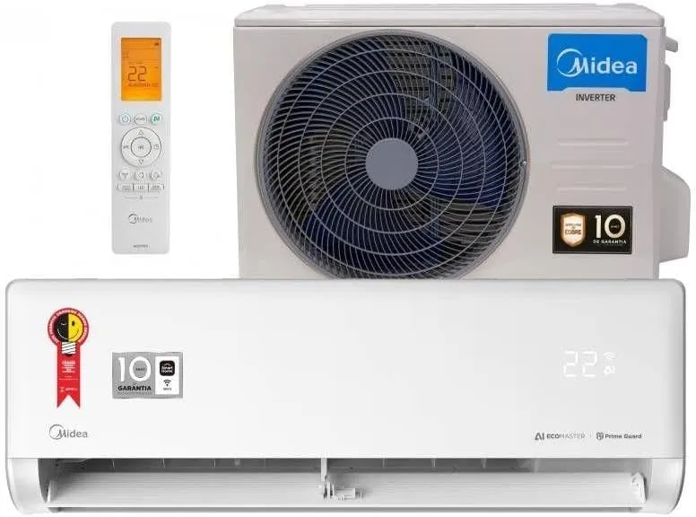 Ar Condicionado Split Inverter Midea AI Ecomaster 9000 BTUs Frio 220V