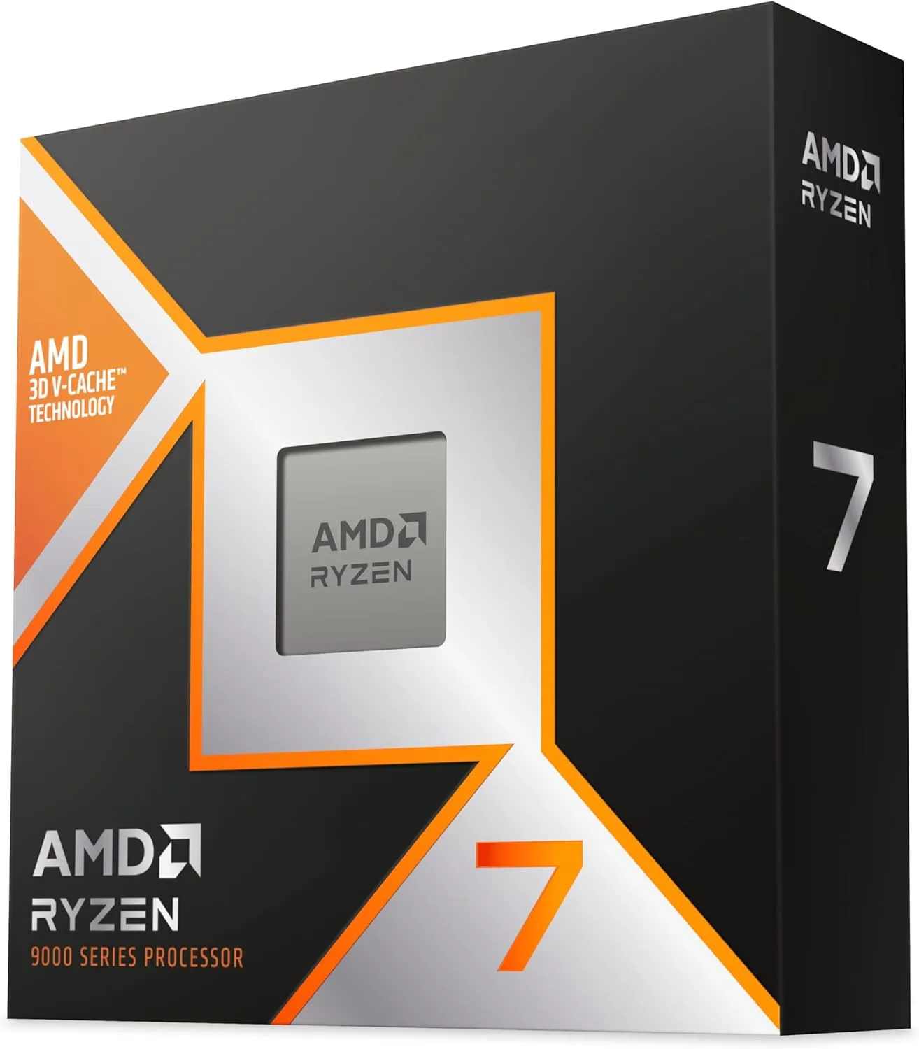 Processador AMD Ryzen 7 9800X3D (AM5/ 8 Cores/ 16 Threads/ 5.2 GHz/ 104Mb