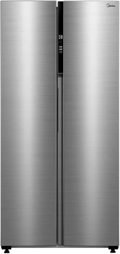 Geladeira Frost Free Side By Side 442L Cor Inox Midea MDRS598FGA041-127v