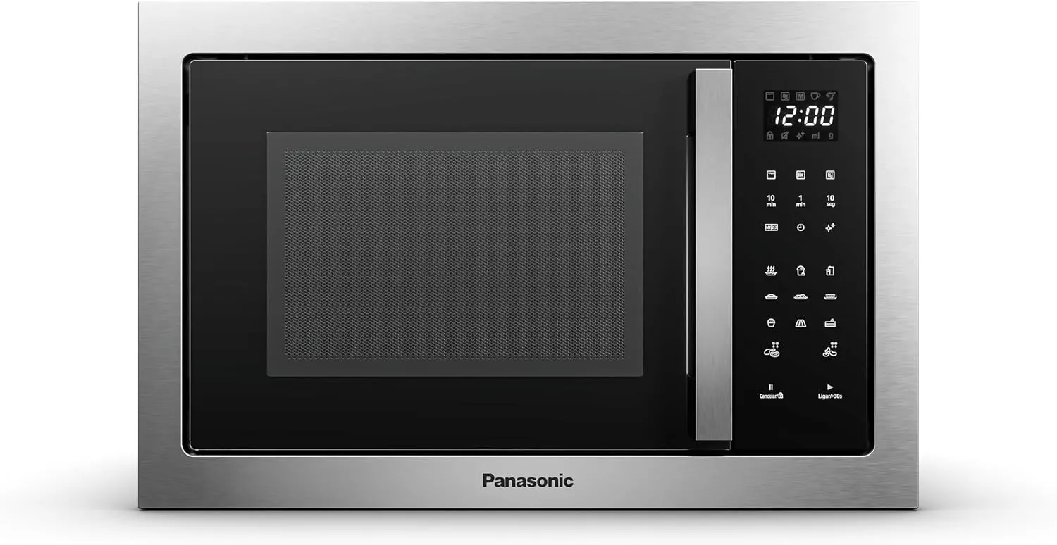 Panasonic Micro-ondas de Embutir 30L Inox NN-GB68QSRUK 220v