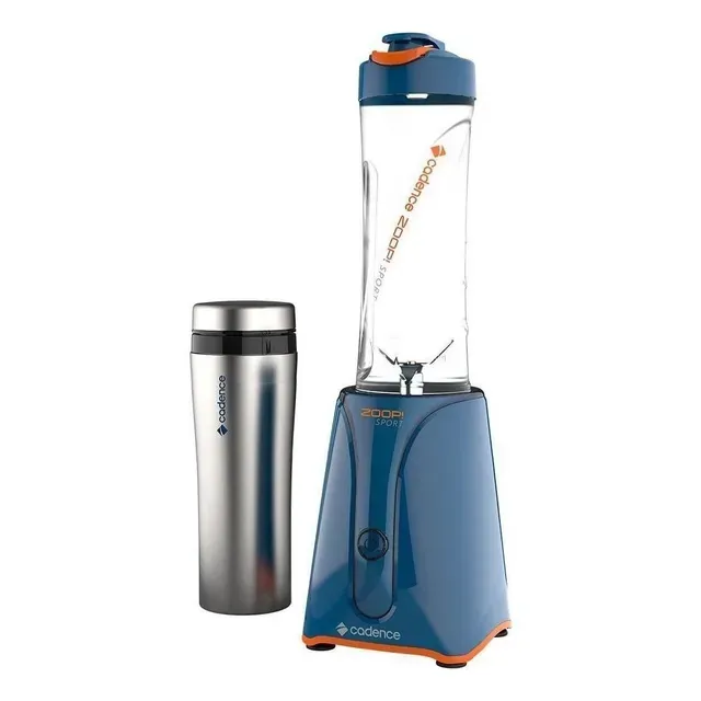 Blender Zoop Sport Inox Cadence Com 2 Jarras