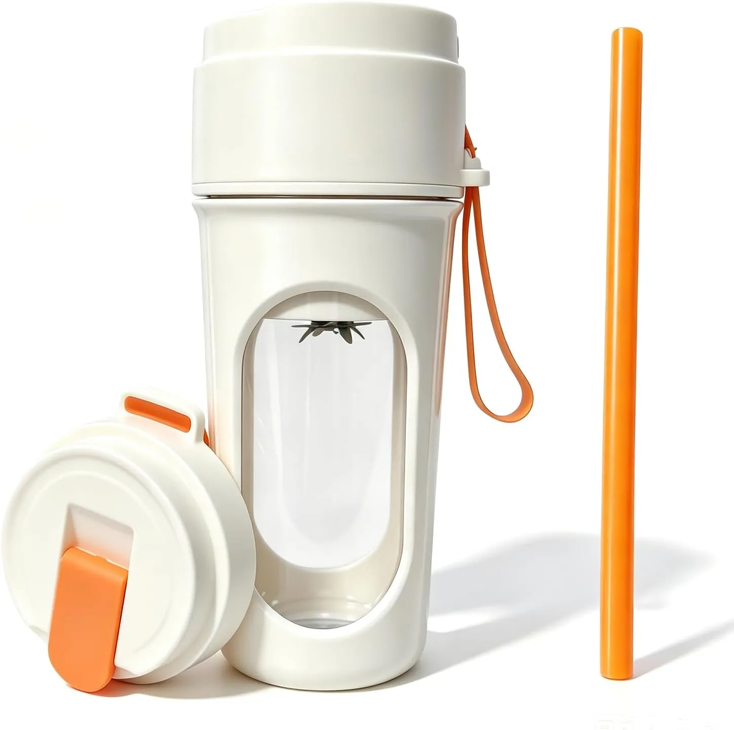 Espremedor Elétrico Portátil, Liquidificador para Viagem, Ideal para