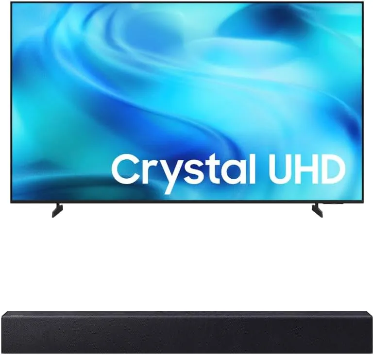 Samsung Combo Smart TV 70" Crystal UHD 4K 2026 + Soundbar Samsung