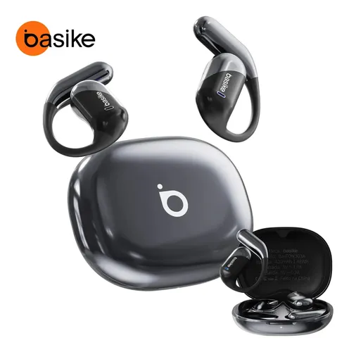 Basike Fone De Ouvido Sem Fio Bluetooth Com Gancho Gamer Esportivo Baixa