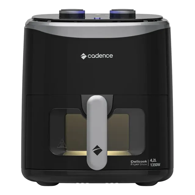 Fritadeira Sem Óleo 4,2l Cadence Com Visor Delicook Fryer Sh