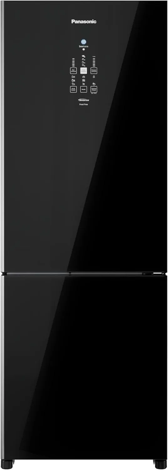 Geladeira Intuitive+ Panasonic BB71 Frost Free Inverter 511L Black Glass