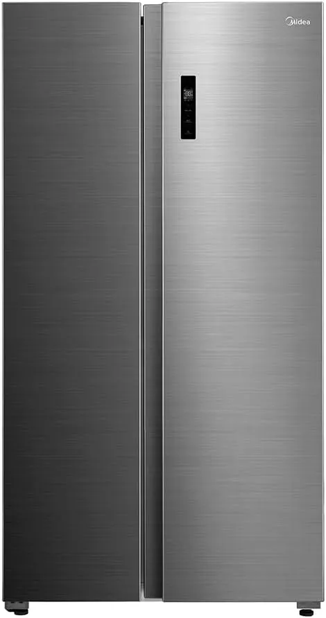 Geladeira Side by Side 511L Inverter Cor Inox Conectada Midea