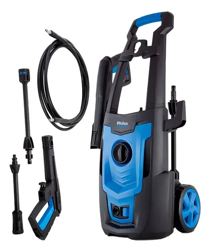 Lavadora de Alta Pressão Philco PLA3100 Azul, 1.8 kW e 2100 PSI