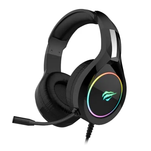 Havit Headphone Fone de Ouvido H2232d, Gamer, Iluminação RGB, com