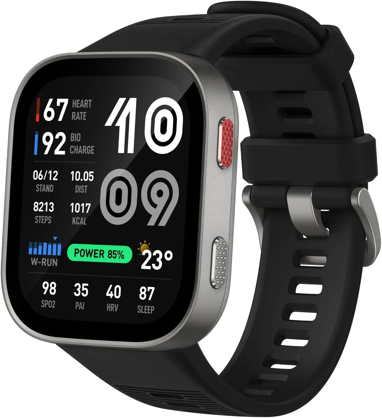 Amazfit Bip Max, tela AMOLED de 2,07", GPS, iOS/Android, 50 mm