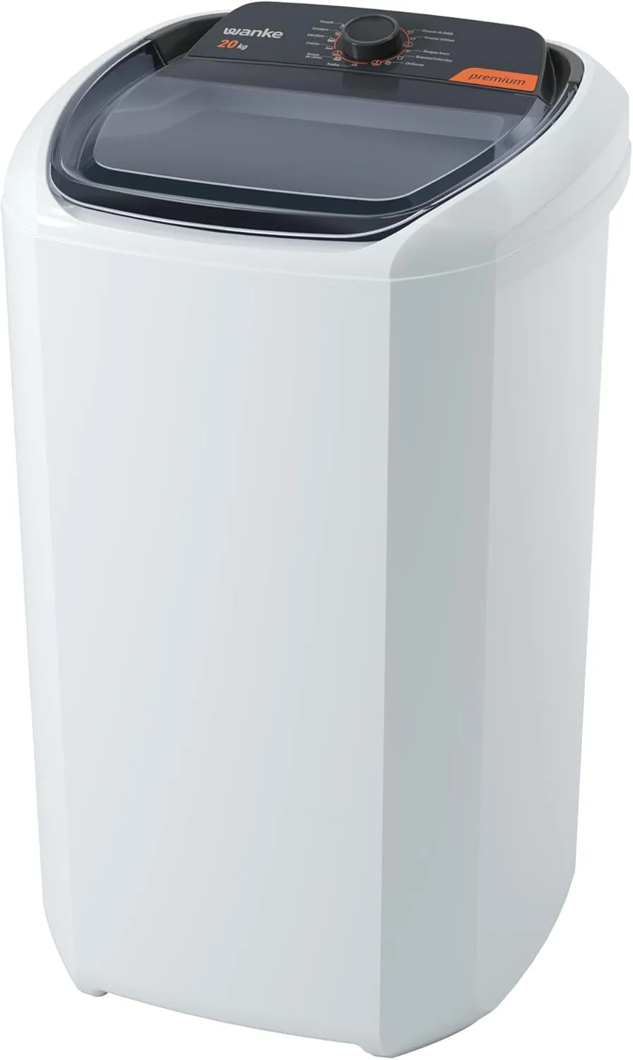 Wanke Lavadora Semiautomática Premium 20,1 kg Branca 220 V