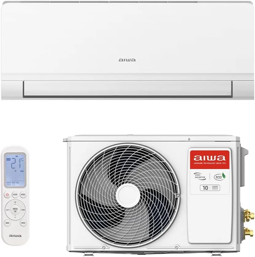 Ar Condicionado AIWA Split High Wall High Inverter 12.000 BTUs Frio