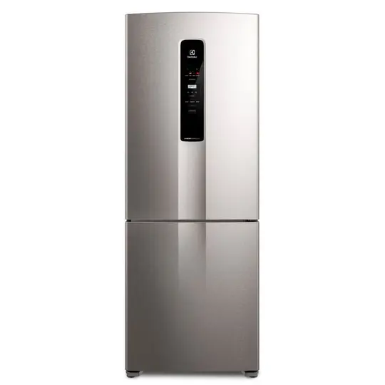 Refrigerador de 02 Portas Electrolux Frost Free com 490 Litros Efficient com AutoSense Inverse Inox Look  IB7S