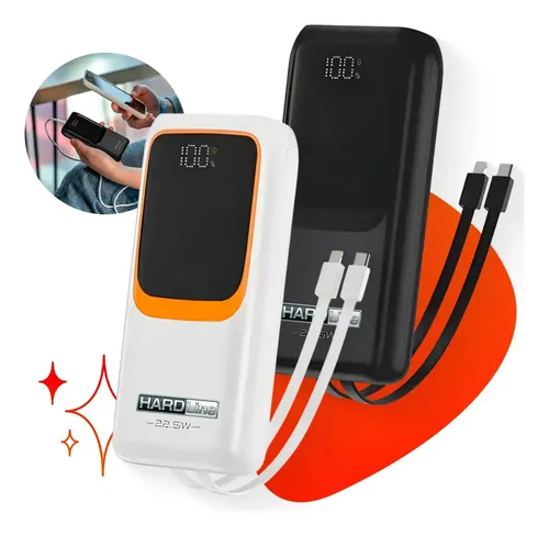 Power Bank Turbo Carregador Portátil 20000mah Turbo 22.5w Premium