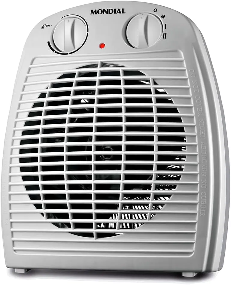 Aquecedor A Ar, Mondial, Cinza/Branco, 2000W, 220V - A-08