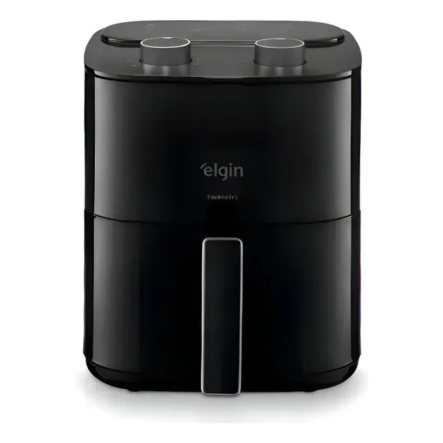 Fritadeira Air Fryer Elgin Facilita Fry 3,5l Potência 1400w Cor Preto