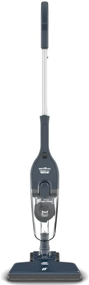Aspirador de Pó Vertical Britânia 2 em 1 com Filtro Ciclone 1400W BAS30