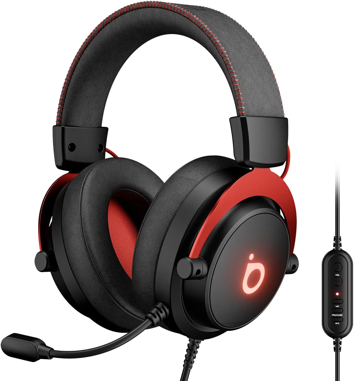 Basike Fone de ouvido jogos para PC - Headset Gamer Pro Ba-FON340 com