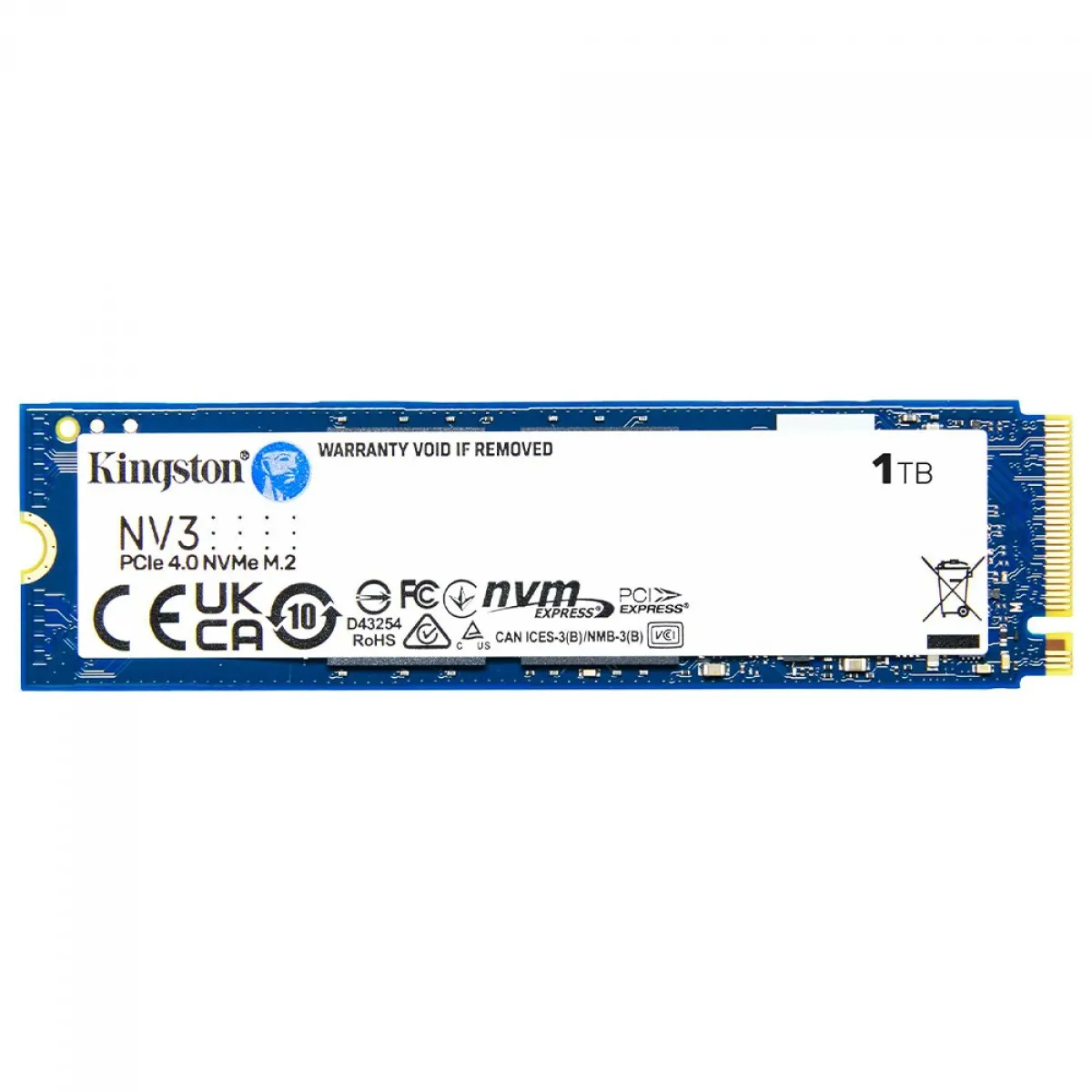 SSD Kingston NV3 1TB M.2 NVMe 2280 PCIe 4.0
