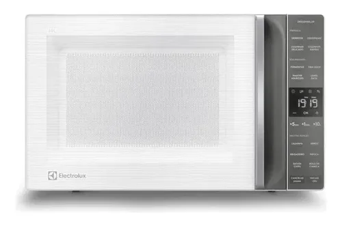 Micro-ondas Electrolux 36L Branco Efficient com Descongelamento Assistido