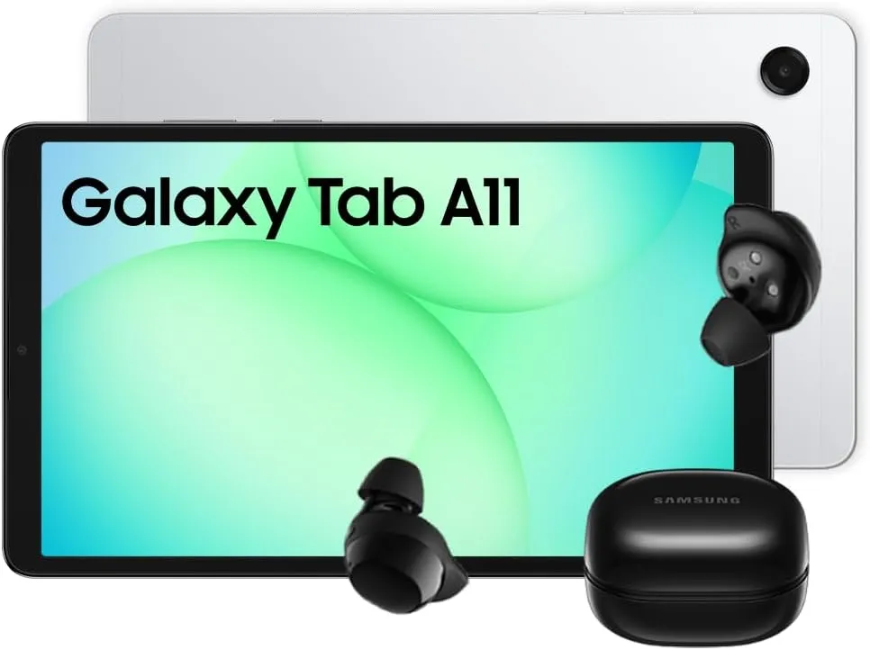 Tablet Samsung Galaxy TAB A11 +Samsung Galaxy Buds Core, Fone de Ouvido