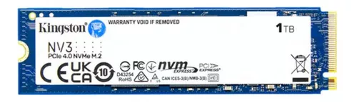 Ssd M.2 2280 Nvme Kingston 1tb Nv3